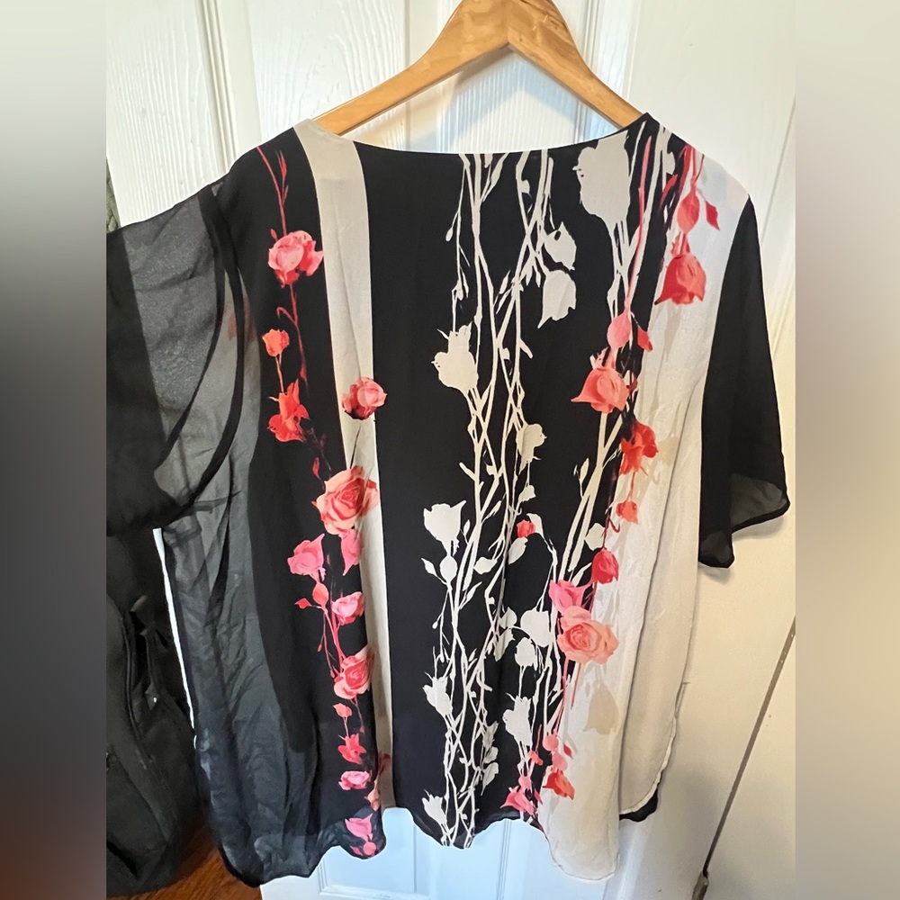 Alfani sheer top.